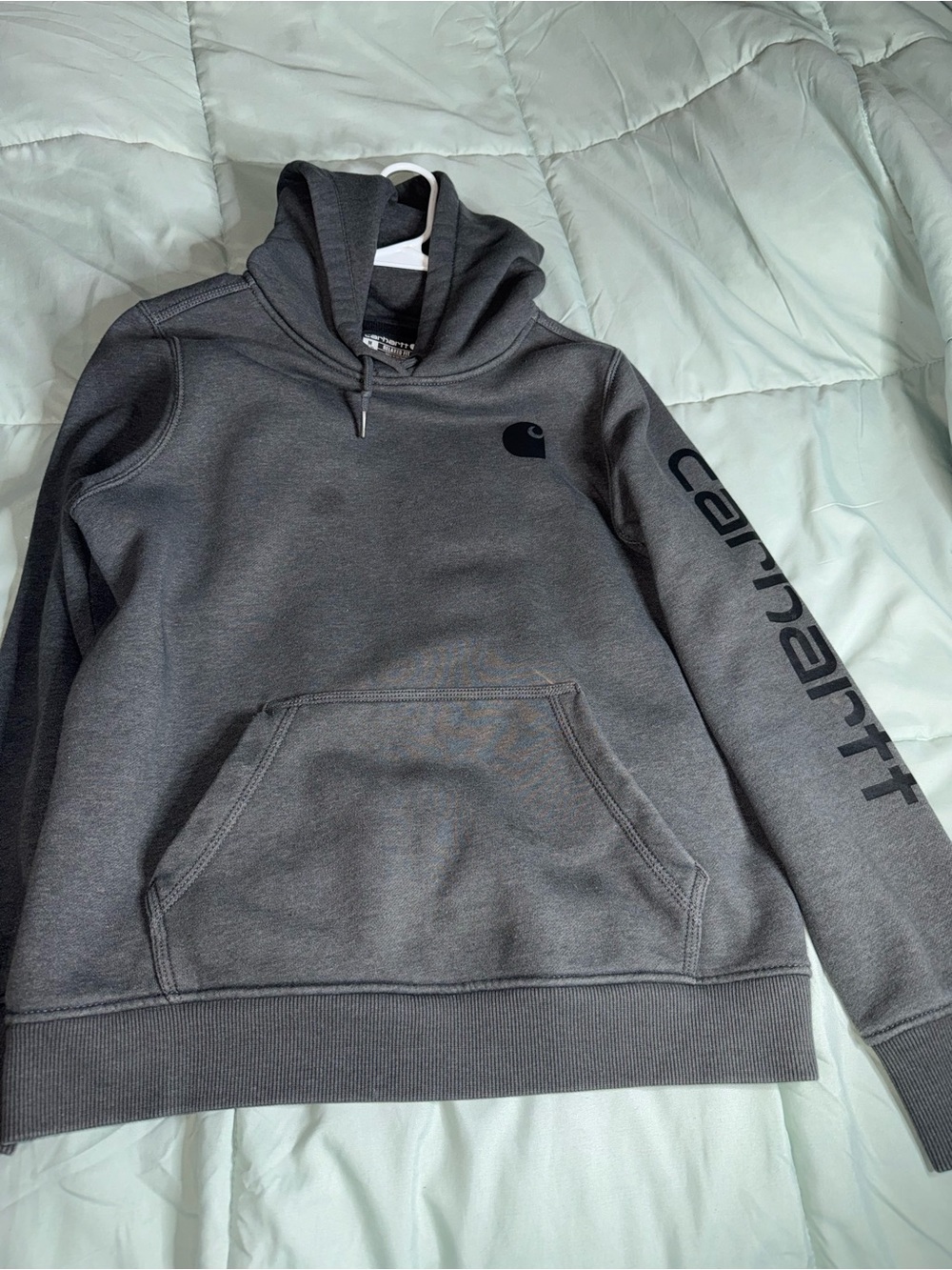 Carhartt women’s Hooded Sweatshirt - Charcoal Gray